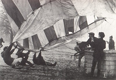 first modern hot-air balloon in Western Europ