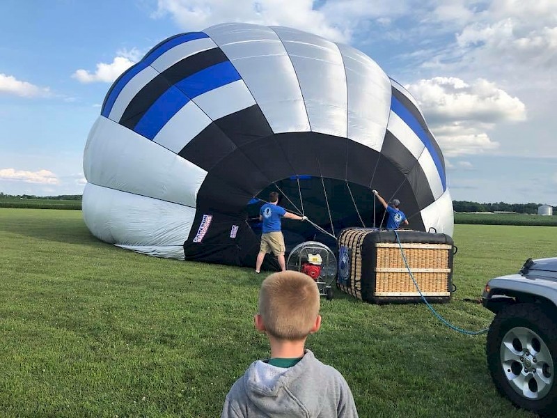 learn to pilot a balloon