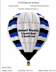 Balloon banner advertising